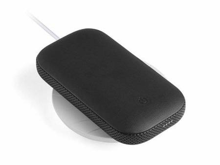 Внешний аккумулятор с беспроводной колонкой Powersound, черный