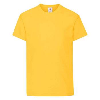 Футболка детская "Kids Original T", желтый, 5-6 лет, 100% х/б, 145 г/м2 Футболка детская "Kids Original T", желтый, 5-6 лет, 100% х/б, 145 г/м2
