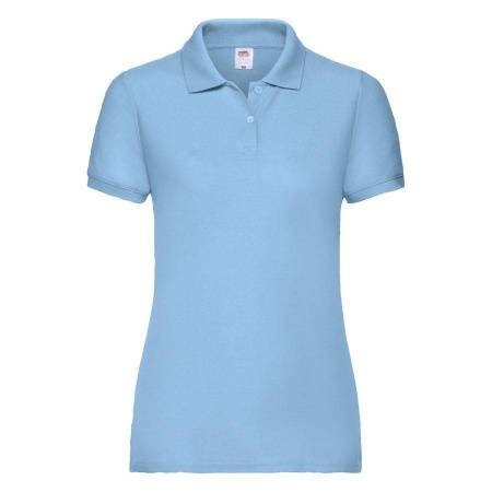 Поло "Lady-Fit 65/35 Polo", белый_XS, 65% п/э, 35% х/б