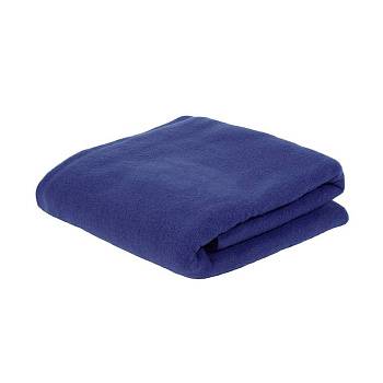 Плед PLAIN, синий, 100х140 см, флис 150 гр/м2 Плед PLAIN, синий, 100х140 см, флис 150 гр/м2