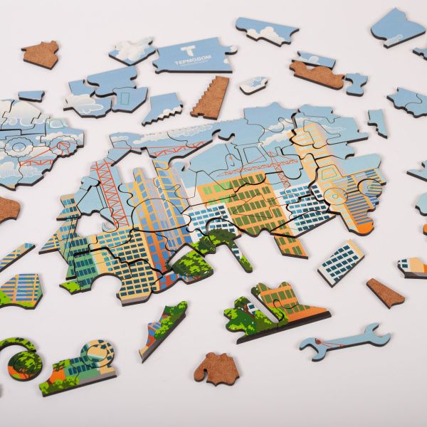 Пазлы корпоративные деревянные 297 X 210мм