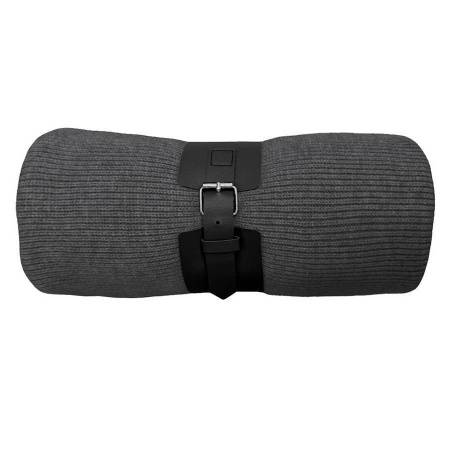Плед  "Belt", белый, 130 х 180 см, 100% акрил