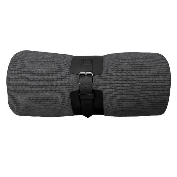 Плед  "Belt", белый, 130 х 180 см, 100% акрил