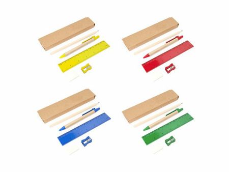 Набор канцелярский LIZANA, красный