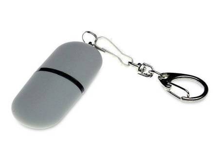 USB 2.0- флешка «Goutte Soft-touch» на 512 Мбайт каплевидной формы