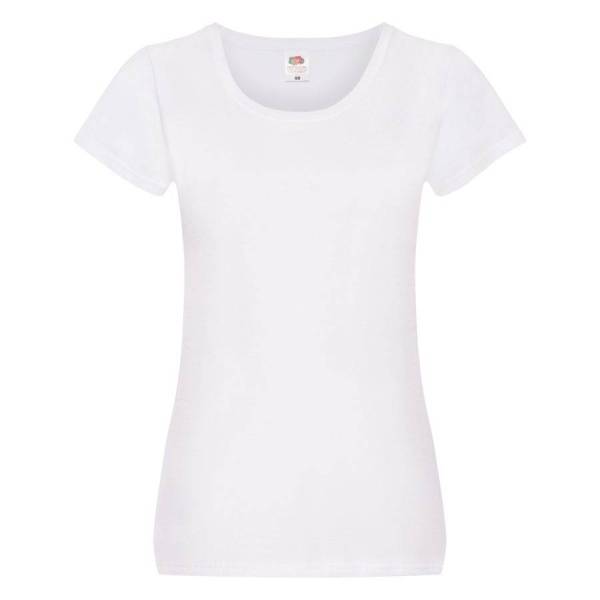 Футболка женская "Original T", белый_XS, 100% х/б