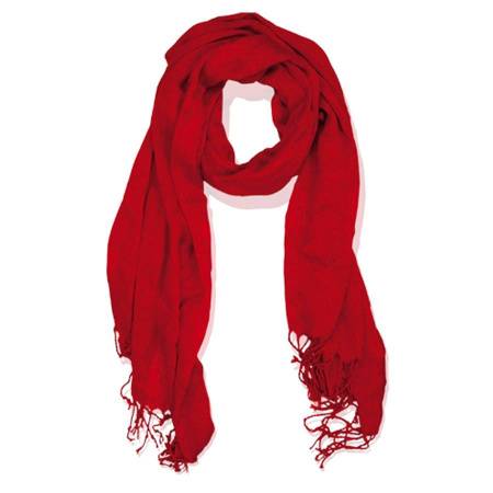 Шарф "Magnolia" , красный, ,вискоза/полиэстер