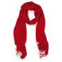 Шарф "Magnolia" , красный, ,вискоза/полиэстер