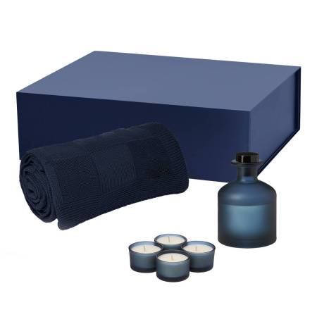 Подарочный набор Sento, Fado, бежевый (свеча, диффузор