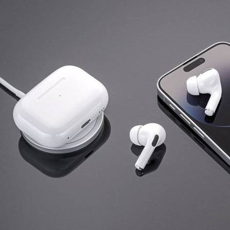 Беспроводные наушники с микрофоном Air Pro 2, TWS, BT 5.3, 300 мАч, QI, белый, Deppa