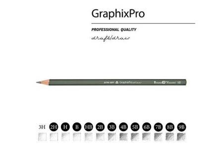 Набор чернографитовых карандашей  "Sketch & Art" ,12 шт. 2h-9b, металлическая коробка с ложементом