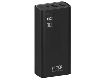 Портативный внешний аккумулятор «FAST», 30000 mAh