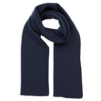 Шарф вязаный двойной "WIND SCARF"_темно-синий,100% акрил Шарф вязаный двойной "WIND SCARF"_темно-синий,100% акрил