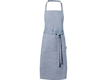 Pheebs 200 g/m² recycled cotton apron, синий Pheebs 200 g/m² recycled cotton apron, синий