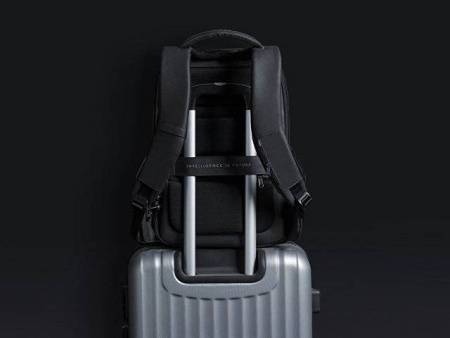 Водостойкий антикражный рюкзак Hipack для ноутбука 15.6", черный