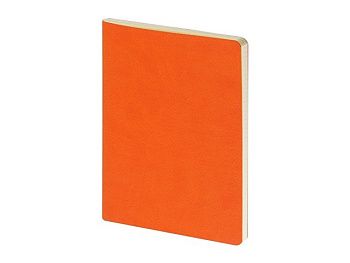 Бизнес тетрадь А5 "Megapolis flex" 60 л. soft touch клетка, оранжевый Бизнес тетрадь А5 "Megapolis flex" 60 л. soft touch клетка, оранжевый
