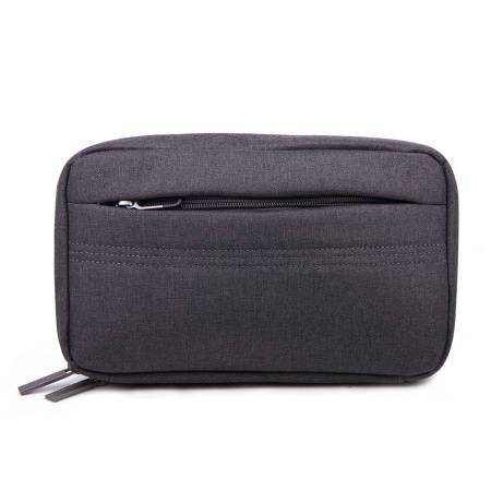 Органайзер для аксессуаров CORE, тёмно-серый, 100% полиэстер 