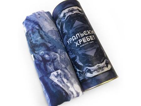 Шарф мужской "Уральский хребет"