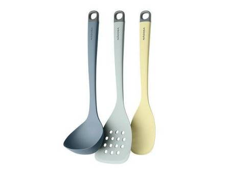 Набор кухонных силиконовых инструментов, 3 пр., NADOBA, серия Paulina