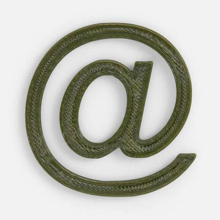 Подвеска Symbol, 3D-печать на заказ, цифра 1