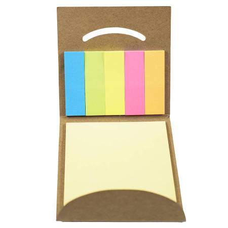 Набор стикеров с клеевым краем UNITY, 6 цв по 25шт, бежевый, бумага 