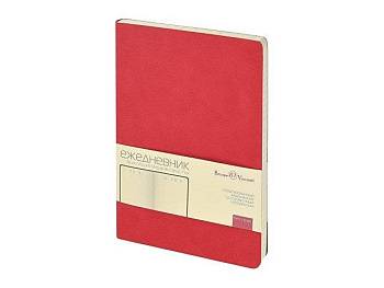 Ежедневник недатированный А5 "Megapolis Classic Flex", красный Ежедневник недатированный А5 "Megapolis Classic Flex", красный
