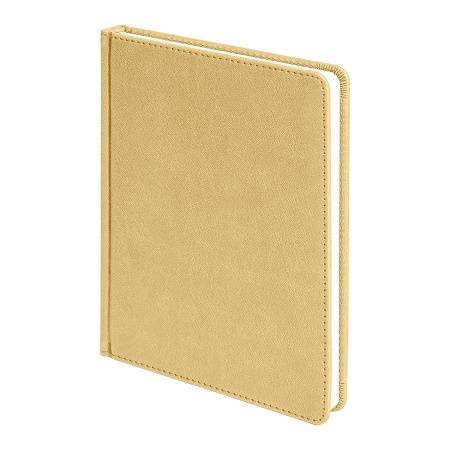 Ежедневник недатированный Bliss, А5,  бежевый, белый блок