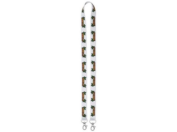 Ланъярд под сублимацию с 2-мя карабинами