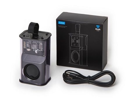 Колонка с RGB подсветкой "Sona", черный