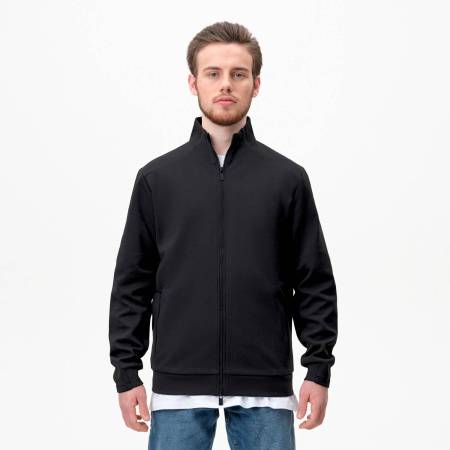 Толстовка на молнии ASTIN,  темно-синяя