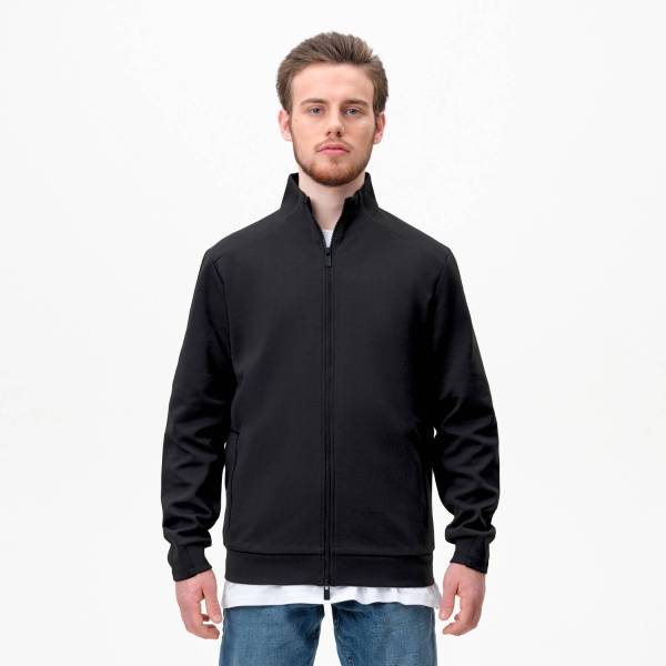 Толстовка на молнии ASTIN,  темно-синяя