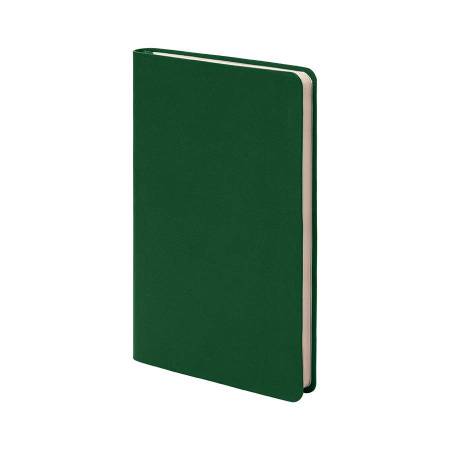 Бизнес-блокнот "Funky", 90*140 мм, зеленый, серый форзац, мягкая обложка