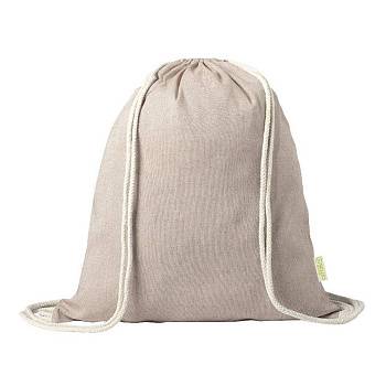 Рюкзак KONIM, бежевый, 42x38 см, 100% переработанный хлопок, 120 г/м2 Рюкзак KONIM, бежевый, 42x38 см, 100% переработанный хлопок, 120 г/м2