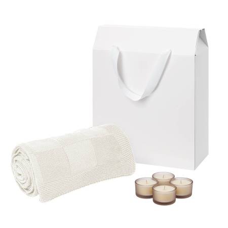 Подарочный набор Sento, Cella, бежевый (свечи