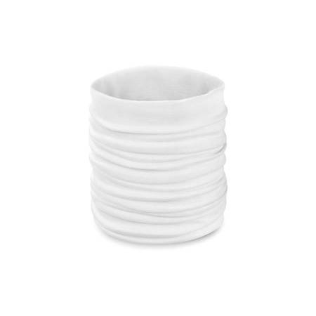 Шарф-бандана HAPPY TUBE, универсальный размер, белый