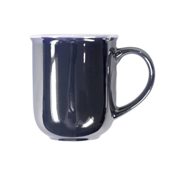 Кружка PERLA, жемчужный с белым, 350мл