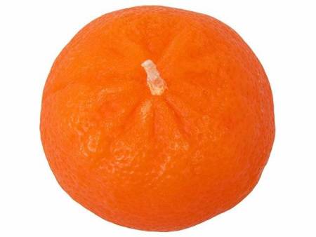 Набор свечей "Мандарины в сетке", оранжевый