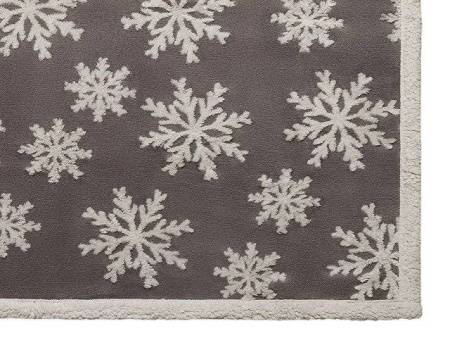Плед Snowflake новогодний