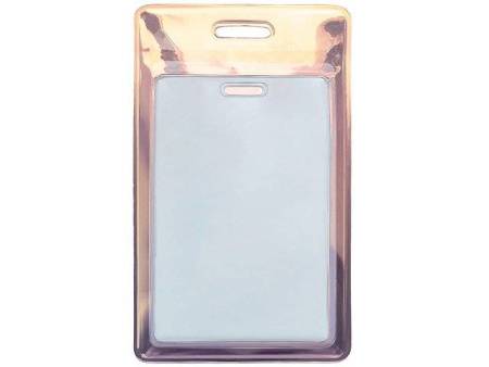 Чехол для пропуска переливающийся "Aurora", мультицвет