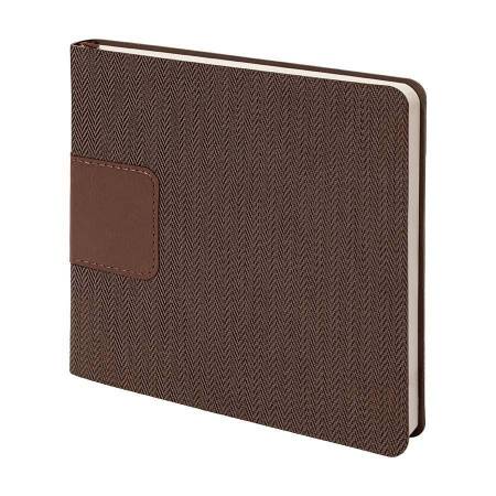 Ежедневник недатированный Scotty, А5-,  бирюзовый, кремовый блок