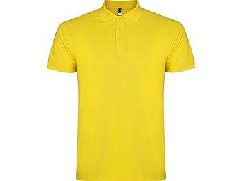 Рубашка поло "Star" мужская, желтый
