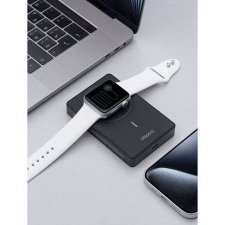 Внешний АКБ NRG Watch 10000 мА-ч, 15Вт, MageSafe, серый, Deppa