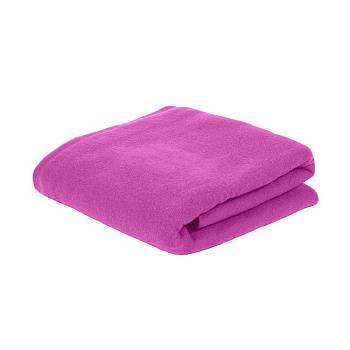 Плед PLAIN, розовый, 100х140 см, флис 150 гр/м2