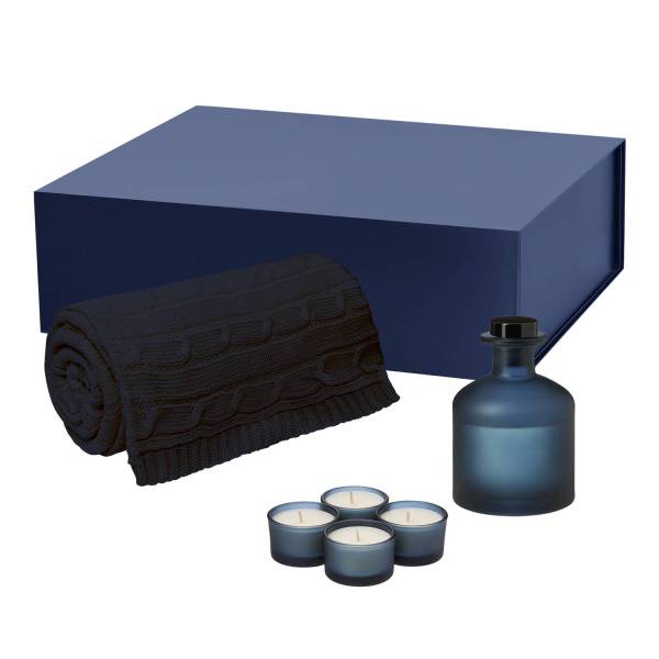 Подарочный набор Sento, Fado, бежевый (свеча, диффузор