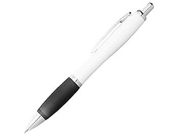 Ручка шариковая "Nash", белый/черный, черные чернила Ручка шариковая "Nash", белый/черный, черные чернила
