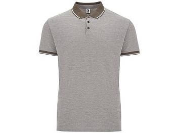 Рубашка поло "Bowie" мужская, меланжевый армейский зеленый