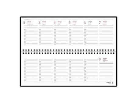 Планинг датированный «Velvet» 2025, черный