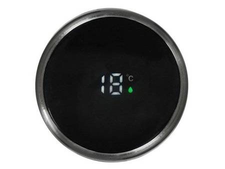 Стеклянный термос с индикатором температуры "Tapp", 500 мл, серебристый