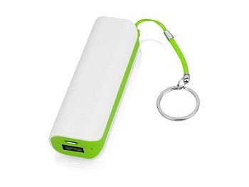 Портативное зарядное устройство (power bank) Basis, 2000 mAh, зеленое яблоко Портативное зарядное устройство (power bank) Basis, 2000 mAh, зеленое яблоко