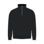 Толстовка на молнии унисекс FLOW,  черная